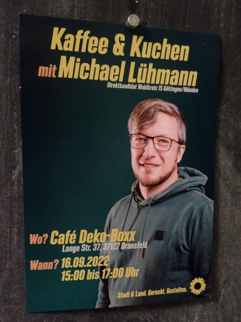Michael Lühmann zu Gast im Café der DekoBoxx